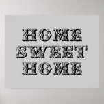 Hogar dulce casero poster