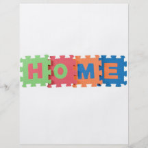 Hogar Flyer A Todo Color