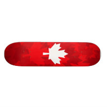 Hoja de arce canadiense Camo Tablas De Patinar