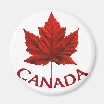 Hoja de arce de Canadá del imán del refrigerador d