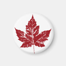 Hoja de arce de Canadá del imán del refrigerador d