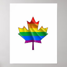 HOJA DE ARCE DE GAYNADIAN POSTER