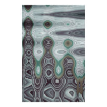 HOJA DE PALMA ABSTRACTA 3 PAPELERÍA DE DISEÑO
