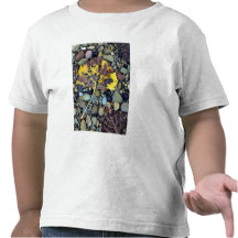 Hoja del cottonwood de Fremont en la llanura de in Camisetas