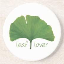 Hoja del Gingko Posavasos Manualidades