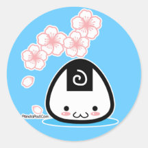 Hoja del pegatina de Onigiri Mei (más tamaños)