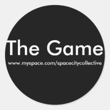 Hoja del pegatina de The Game