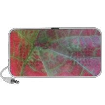 Hoja del ruibarbo mini altavoces