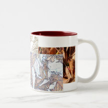 Hoja Motif-12 Taza De Café
