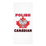 Hoja polaca de Eagle del canadiense Tarjetas Publicitarias
