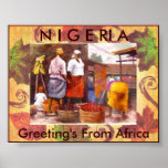 HOJAS, 061207112821pz, saludo de África,… Poster
