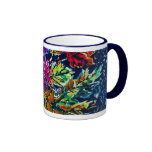 HOJAS DE LA CAÍDA TAZA