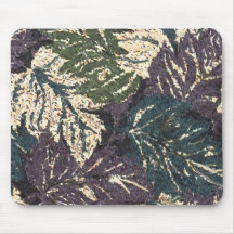 Hojas de la uva alfombrillas de ratones