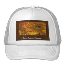 Hojas de otoño 2 gorras de camionero
