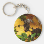 Hojas de otoño llavero
