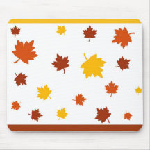 Hojas de otoño - Mousepad Alfombrilla De Raton