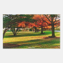 Hojas de otoño rectangular altavoz
