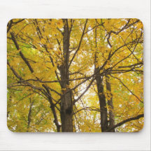 Hojas de otoño tapete de ratón