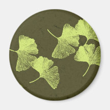 Hojas del Ginkgo Iman