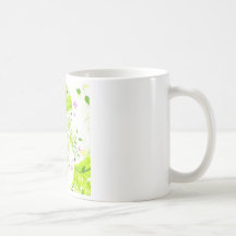 HOJAS DEL VERANO TAZA DE CAFÉ