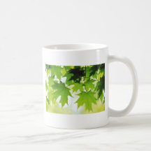 HOJAS DEL VERANO TAZA DE CAFÉ