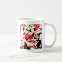 HOJAS DEL VERANO TAZAS DE CAFÉ