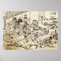 Hokusai: Historia de las tres naciones Impresiones