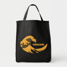Hokusai - la gran onda bolsa de mano