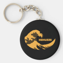 Hokusai - la gran onda llaveros personalizados