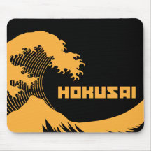Hokusai - la gran onda tapete de raton