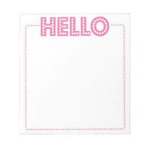 Hola Blocs De Papel