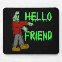 Hola camisetas espeluznantes de Frankenstein del a Tapete De Raton