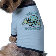 Hola Cthulhu Camiseta De Perro
