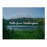 Hola de Washington Tarjeta Postal
