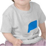 Hola etiqueta conocida Bigfoot Camisetas