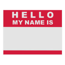 Hola mi nombre es - complete tarjeta postal