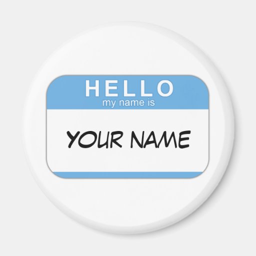Hola mi nombre es imán