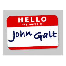 Hola mi nombre es Juan Galt Tarjetas Postales