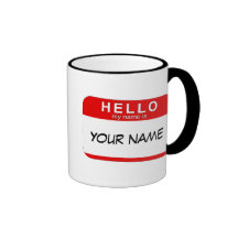 Hola mi nombre es taza