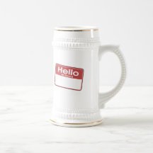 Hola mi nombre es taza