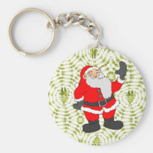 Hola, Santa Llaveros Personalizados
