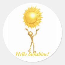 ¡Hola sol! - Pegatina