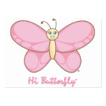 Hola tarjeta de visita de Butterfly®