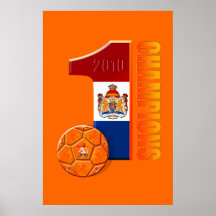 Holanda ningunos 1 campeones 2010 posters