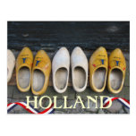 Holland Dutch Wooden Shoes Postcard