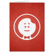 Hombre Avatar de la galleta del navidad Felicitaciones