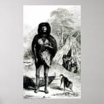 Hombre de Fugian Impresiones