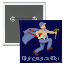 Hombre de mantenimiento pin