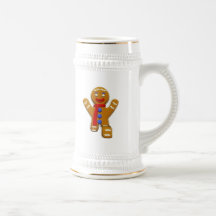 Hombre de pan de jengibre - aterrizaje perfecto tazas