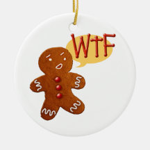 Hombre de pan de jengibre WTF Adorno